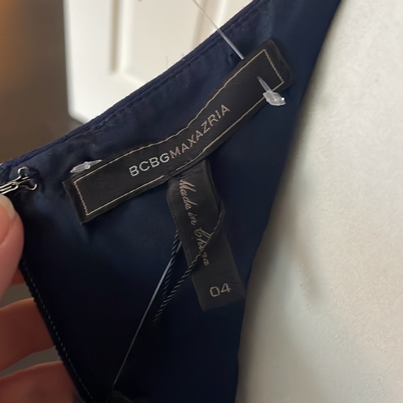 BCBG DARK NAVY GOWN - Picture 8 of 10